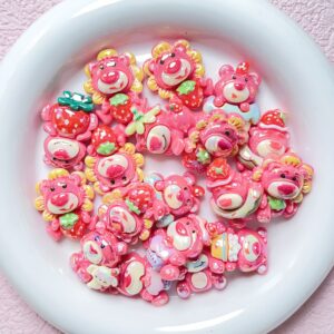 03-strawberry bear mix / Sold by piece