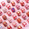 oly-ea9445f44fe93d6c5554f1cfc96cd103 Wholesale Acrylic Mahjong Cube Loose Beads DIY Get Rich Charm for Phone Keychain Jewelry Making