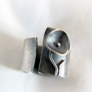 oly-ea9a317620e234e6d954b7ac65201353 Wholesale Vintage Floral Adjustable Ring Bohemian Silver Tone Women S Jewelry For Boutique Resale