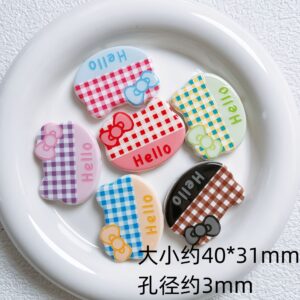 12-plaid random color mixing / See picture for size