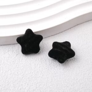 08-black / Size is about 19*18mm, hole diameter is about 3mm
