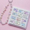 oly-eae06a68ccc5e506ebb8e6da505e3e1a Wholesale Alloy Rhinestone Loose Beads DIY Phone Chain Keychain Charms Five Pointed Star Heart Design Chic Car Key Accessory for Everyday Use