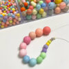 oly-eb18edb3f71a7457268313d5fc9e0a49 Wholesale Frosted Acrylic Round Beads Cream Macaron Mix for DIY Phone Charm Hair Clip Ring Making Jewelry Accessory