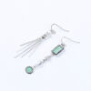oly-eb5596f5692c4c426784988cdf3d7d89 Wholesale Retro Star Moon Gemstone Tassel Earrings Antique Silver Geometric Fashion Jewelry Accessory For Party Wear Boutique Resale