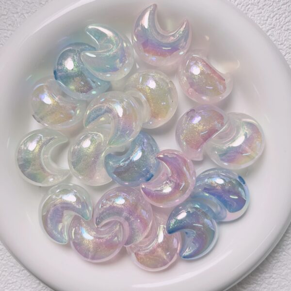 oly-eb7a003ee98edd328c00b22c133a6edc Wholesale Trendy Acrylic Glow in the Dark Meteor Moon Beads for DIY Phone Charm Keychain Car Hanging Craft