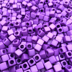 05-Purple / Size 7*7mm, aperture about 4mm