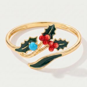 December flower ring