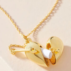 Golden heart (no note included)