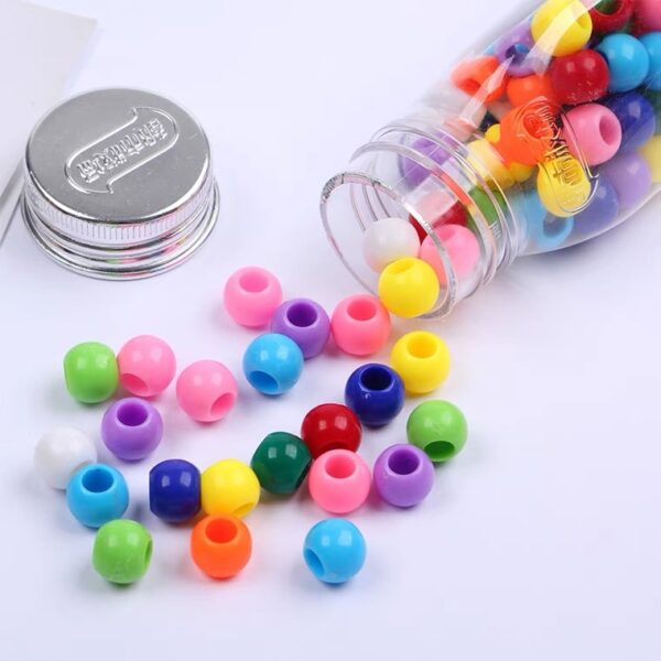 oly-ec7dea5dbda4b28ec44cf958143817a1 Wholesale Turquoise Acrylic Round Loose Beads 10mm 50pcs DIY Jewelry Making Accessory