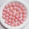 oly-ec9d537bf11756b96bd177736b94cc93 Wholesale Acrylic Heart Beads Candy Color Fine for DIY Jewelry Making Phone Charms Earrings Craft Supply