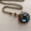 Wholesale Retro Dragonfly Green Crystal Women S Pendant Necklace Stylish Party Bohemian Jewelry Accessory