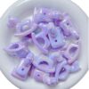 oly-edc8abc610d68ac6304c111940df24e7 Wholesale Acrylic Hand-Painted Trojan Horse Beads UV Plated Finish for DIY Phone Charms Keychains Jewelry Accessories