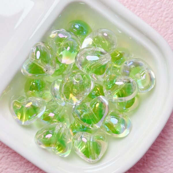 oly-ee15daa5e4d71b53f5003fe63447eb7e Wholesale Sugar Heart Acrylic Bead-in-Bead Electroplated DIY Phone Charm Jewelry Making Fashion Accessory