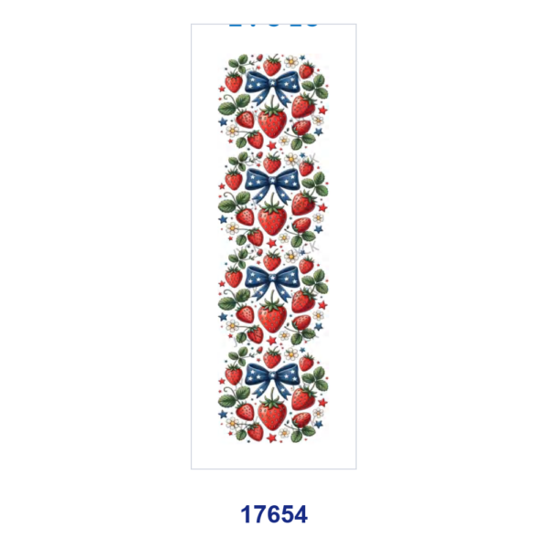 oly-ee3e0e70a286633065141ca5100bff4e Wholesale 2/8/16pcs Summer Fruit Bow Strawberry Lemon Cherry Pen and Bookmark Stickers UV DTF Wraps