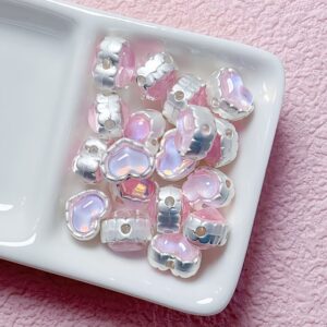 10-light pink heart / Sold by piece