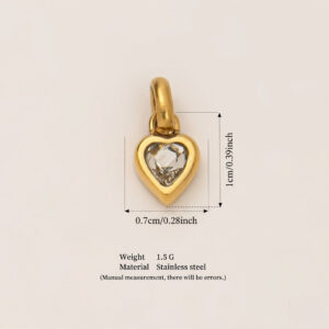 April love pendant (gold)