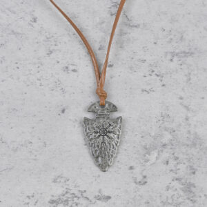 Spear rune pendant necklace