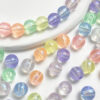 oly-eecc3fd149b5d3115dfd0d2c18c44f09 Wholesale Mermaid Fine Electroplated Acrylic Round Loose Beads 8mm, DIY Bracelet Jewelry Making Supplies, Fashion Accessory for Resale