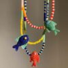 Wholesale Summer Ocean Glass Fish Pendant Necklace Fashion Jewelry For Women Gift
