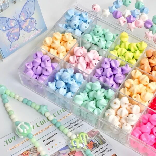oly-efbda5b6a702d9d4b5e218697325eaea Wholesale Macaron Acrylic Star Beads for DIY Jewelry Making Trendy Craft Supply Boutique Bracelet Necklace Accessory
