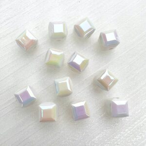 01-White / 8mm (sold by piece)