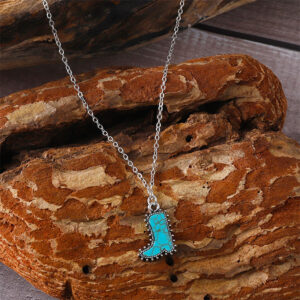 Boots necklace