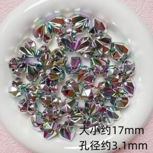 12-faceted love / See pictures for size (sold by the piece)