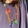 Wholesale Summer Ocean Glass Fish Pendant Necklace Fashion Jewelry For Women Gift