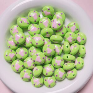 08-fruit Green / The size is about 17mm