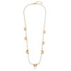 Wholesale Copper Electroplated Pearl Cherry Beaded Necklace Sweet French Style Chic Jewelry Accessory