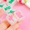 oly-f1214167cd24b52f31bf43a1769e131c Wholesale Trendy Mermaid Glow-in-the-Dark Acrylic Mahjong Beads DIY Jewelry Kit for Bracelet Necklace Keychain Phone Charm