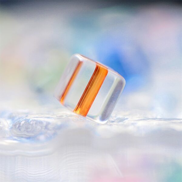 Wholesale Acrylic Square Beads Lake Blue 8mm 30 Pack DIY Jewelry Making for Bracelet Necklace Earrings Hair Accessories Boutique Resale