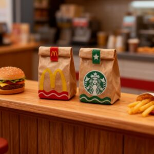 oly-f1711c854349383230c357fd1ad62836 Wholesale Resin Coffee Takeout Bag Charms Fast Food Restaurant Theme DIY Jewelry Making Accessories for Crafters
