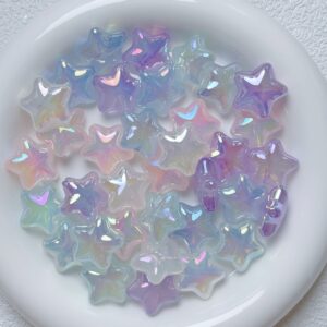 12-Random Color Mixing / About 21mm in size and 2.3mm in aperture