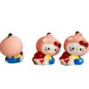 Wholesale Cute Painted Resin Loose Beads for DIY Phone Strap and Bag Charm Accessory