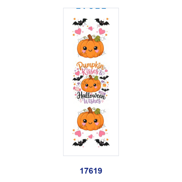 oly-f1e84597abc5793cc02ac064d5e520a9 Wholesale 2/8/16pcs Cute Cartoon Halloween Monster Ghost Pumpkin Pen and Bookmark Stickers UV DTF Wraps