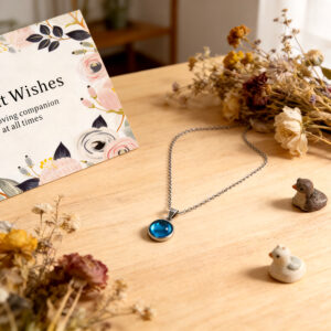 oly-f2630c37c5eca83b63e0d7d8a445ed44 Wholesale Trendy Sapphire Blue Geometric Pendant Necklace Electroplated Zinc Alloy Boutique Resale
