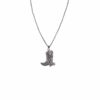 oly-f26c6686e88afa445e7dbe3b661984f0 Wholesale Alloy Electroplated Retro Cowboy Boot Earrings Necklace Jewelry Set Party Gift