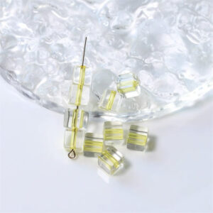 07-yellow / The size is about 8*8mm(30 PCs/pack)