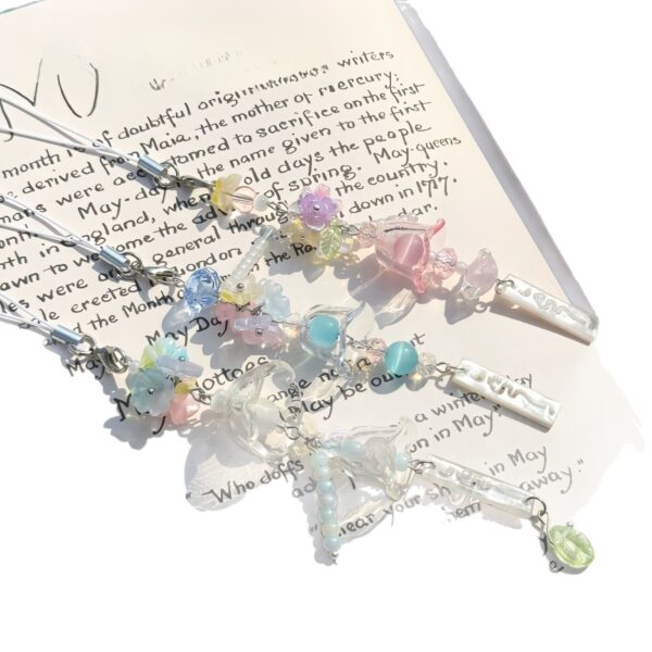 oly-f27cfbbb0467a608d1d8e508f07ae52a Wholesale Acrylic Jellyfish Wind Chime Loose Beads DIY Craft Supply for Bag Charm Keychain Pendant