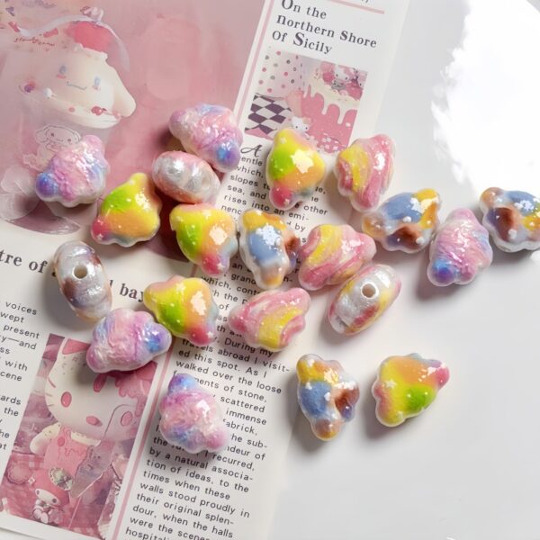 oly-f280c3a905a1854e339d628fb91a3780 Wholesale Trendy Acrylic 3D Cloud Beads for DIY Jewelry Making, Bracelet Necklace Phone Charm Boutique Resale