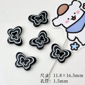 10-black butterfly / Sold by the piece
