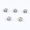Wholesale Stylish Cat Shape Adjustable Ring Red Zinc Alloy Fashion Jewelry Accessory For Casual Gift Boutique Resale