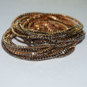 SL-1003 Golden bright gray diamond