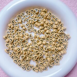11-light coffee / Size is about 8mm, hole diameter is about 1.8mm