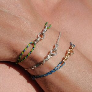 Wholesale Copper Electroplated Heart Bracelet Handmade Braided Rope For Women Everyday Fashion Jewelry Accessory