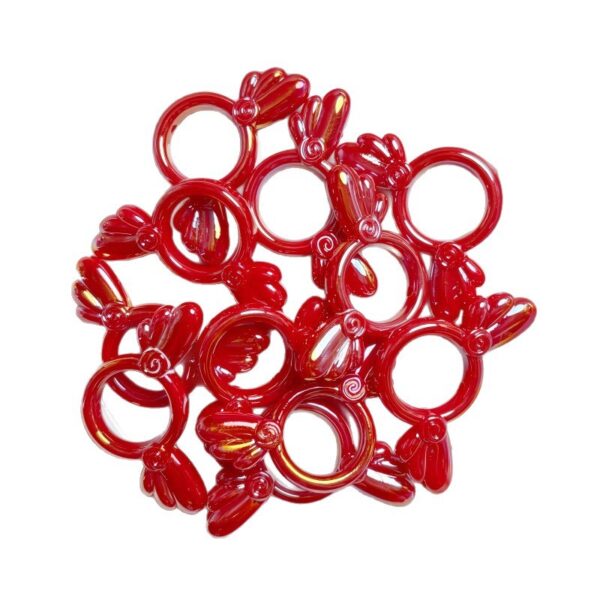 oly-f440db4639ab05a039158a8b9e75c6ea Wholesale Acrylic Angel Wing Beads UV Plated DIY Jewelry Making Kit Chic Fashion Accessory for Gift and Resale