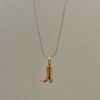 oly-f48d1ff631406b0b9b7124fae00d0db0 Wholesale Retro Cowboy Boot Pendant Necklace Stylish Electroplating Copper Fashion Accessory For Gift And Resale