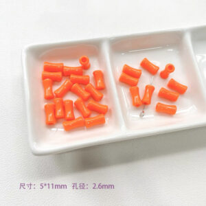 04-orange bamboo joint / See picture for size (sold by piece)