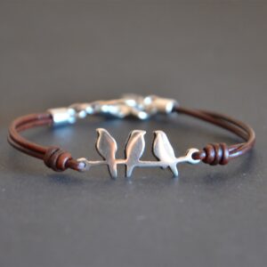 Wholesale Vintage Bohemian Leather Cord Bracelet Unisex Electroplated Hand Jewelry Everyday Wear Fashion Accessory
